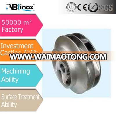 Ablinox Casting Stainless Steel Water Pump Impeller