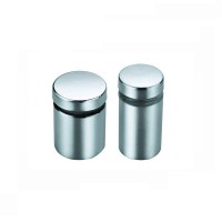 Hollow/solid Stainless Steel Advertising Nail Glass Shelf Support Decorative Fittings/glass Holder From Factory