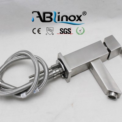 Stainless Steel 304 Classic Square Pillar Faucet