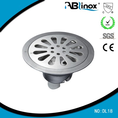 Round Shape Steel Cast Floor Drain (DL18)